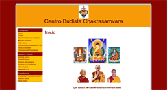 Desktop Screenshot of chakrasamvara.org